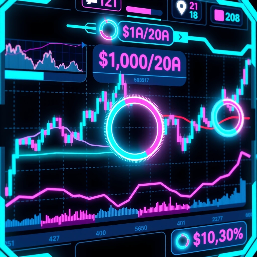 Crypto Tycoon Empire trading interface