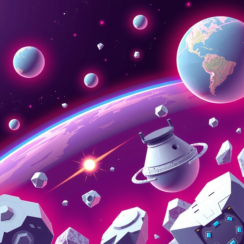 Galaxy Market Simulator space trading